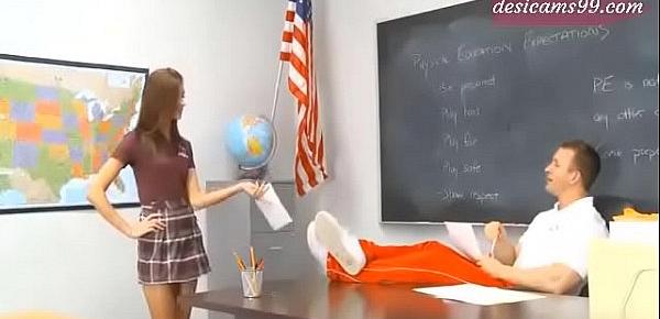  Teacher Drills Schoolgirl